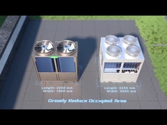 30 - 250kw R410a Air Cooled Modular Chiller With Shell Tube Type Heat Exchanger Air Chiller System