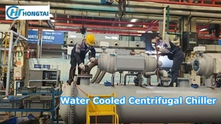 Water Cooled Centrifugal Chiller Precision Piping Welding & Assembly Process